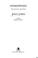 Cover of: King John by edited by Joseph Candido.