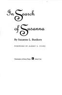 In search of Susanna by Suzanne L. Bunkers