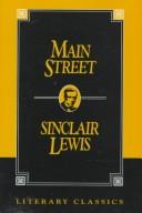 Cover of: Main street by Sinclair Lewis