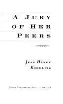 A jury of her peers cover