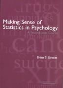 Cover of: Making sense of statistics in psychology: a second-level course