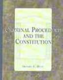 Cover of: Criminal procedure and the Constitution