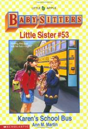 Cover of: Karen's School Bus