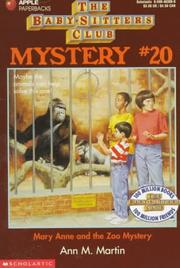 Cover of: Mary Anne and the Zoo Mystery