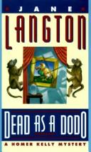 Cover of: Dead as a dodo by Jane Langton