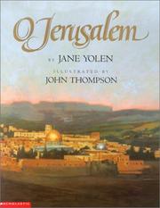 Cover of: O Jerusalem | Jane Yolen