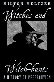 Cover of: Witches And Witch Hunts by Milton Meltzer