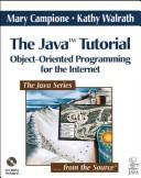 The Java tutorial by Mary Campione, Kathy Walrath, Alison Huml