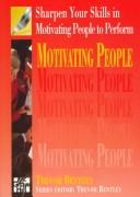 Cover of: Motivating people to perform