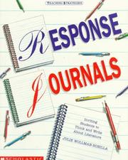 Cover of: Response Journals by Julie Wollman-Bonilla