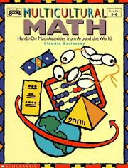 Cover of: Multicultural Math by Claudia Zaslavsky