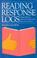 Cover of: Reading response logs