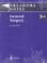 Cover of: General surgery