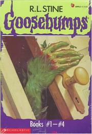 Cover of: Goosebumps Boxed Set, Books 1 - 4:  Welcome to Dead House, Stay Out of the Basement, Monster Blood, and Say Cheese and Die!