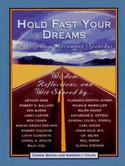 Cover of: Hold fast your dreams: twenty commencement speeches