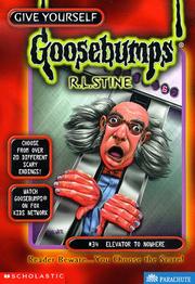 Cover of: Elevator to Nowhere by R. L. Stine