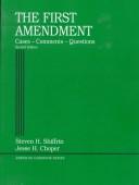 Cover of: The First Amendment by Steven H. Shiffrin