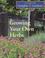 Cover of: Growing Your Own Herbs