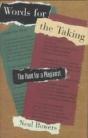 Cover of: Words for the taking: the huntfor a plagiarist