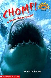 Cover of: Chomp!: a book about sharks