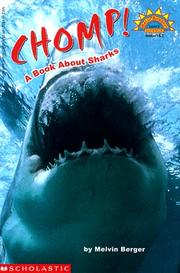 Cover of: Chomp! A Book About Sharks (level 3) by Melvin Berger