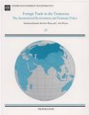 Cover of: Foreign trade in the transition: the international environment and domestic policy
