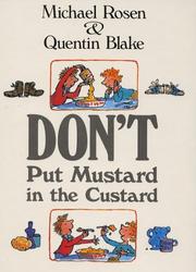 Cover of: Don't Put Mustard in the Custard (Picture Books)