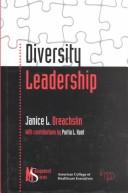 Cover of: Diversity leadership