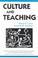 Cover of: Culture and teaching