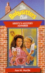 Cover of: Kristy's Mystery Admirer - 38 by Ann M. Martin