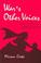 Cover of: War's other voices