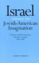 Cover of: Israel through the Jewish-American imagination by Andrew Furman