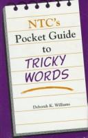 Cover of: NTC's pocket guide to tricky words by Deborah K. Williams