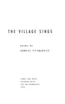 Cover of: The village sings: poems