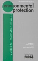 Cover of: Information sources in environmental protection