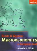 Cover of: Macroeconomics by Michael C. Burda