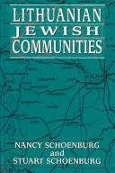 Cover of: Lithuanian Jewish communities