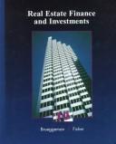 Cover of: Real estate finance and investments
