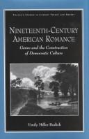 Nineteenth-century American romance by E. Miller Budick