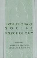 Cover of: Evolutionary social psychology