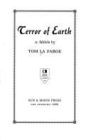 Terror of earth by Tom LaFarge