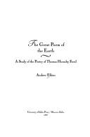 Cover of: The great poem of the Earth: a study of the poetry of Thomas Hornsby Ferril