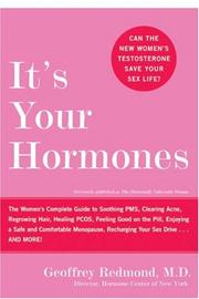 It's Your Hormones by Geoffrey Redmond