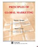 Cover of: Principles of global marketing