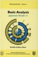 Cover of: Basic analysis: Japanese grade 11