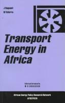 Cover of: Transport energy in Africa