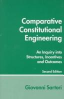 Comparative constitutional engineering by Giovanni Sartori