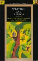 Cover of: Writing and Africa