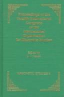 Cover of: Proceedings of the twelfth International Congress of the International Organization for Masoretic Studies, 1995