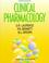 Cover of: Clinical pharmacology